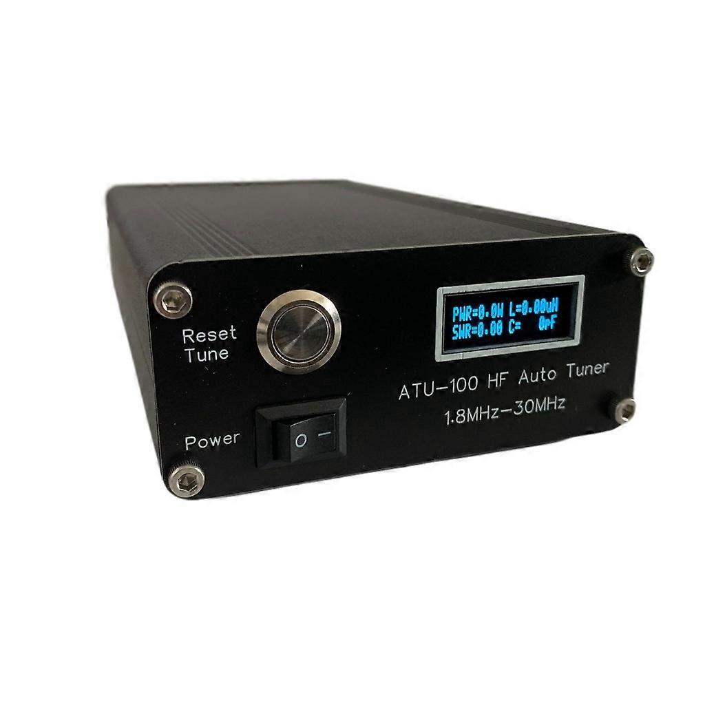 Automatischer Antennentuner 7x7 + Mini 0,91 Oled + Metallgehäuse + 1350 Mah Akku