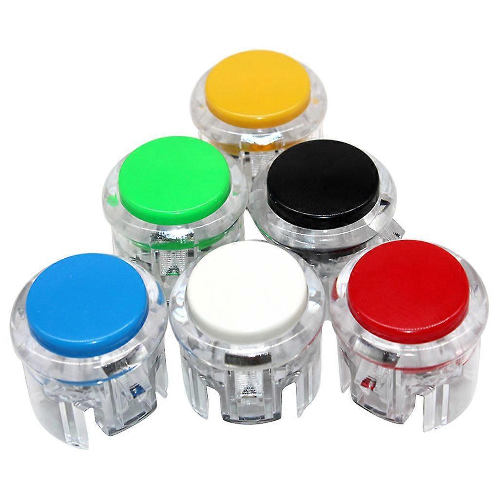 30-mm-arcade-taste Mit Integriertem Mikrocontroller – Perfekter Ersatz Für Jamma-spielschalter