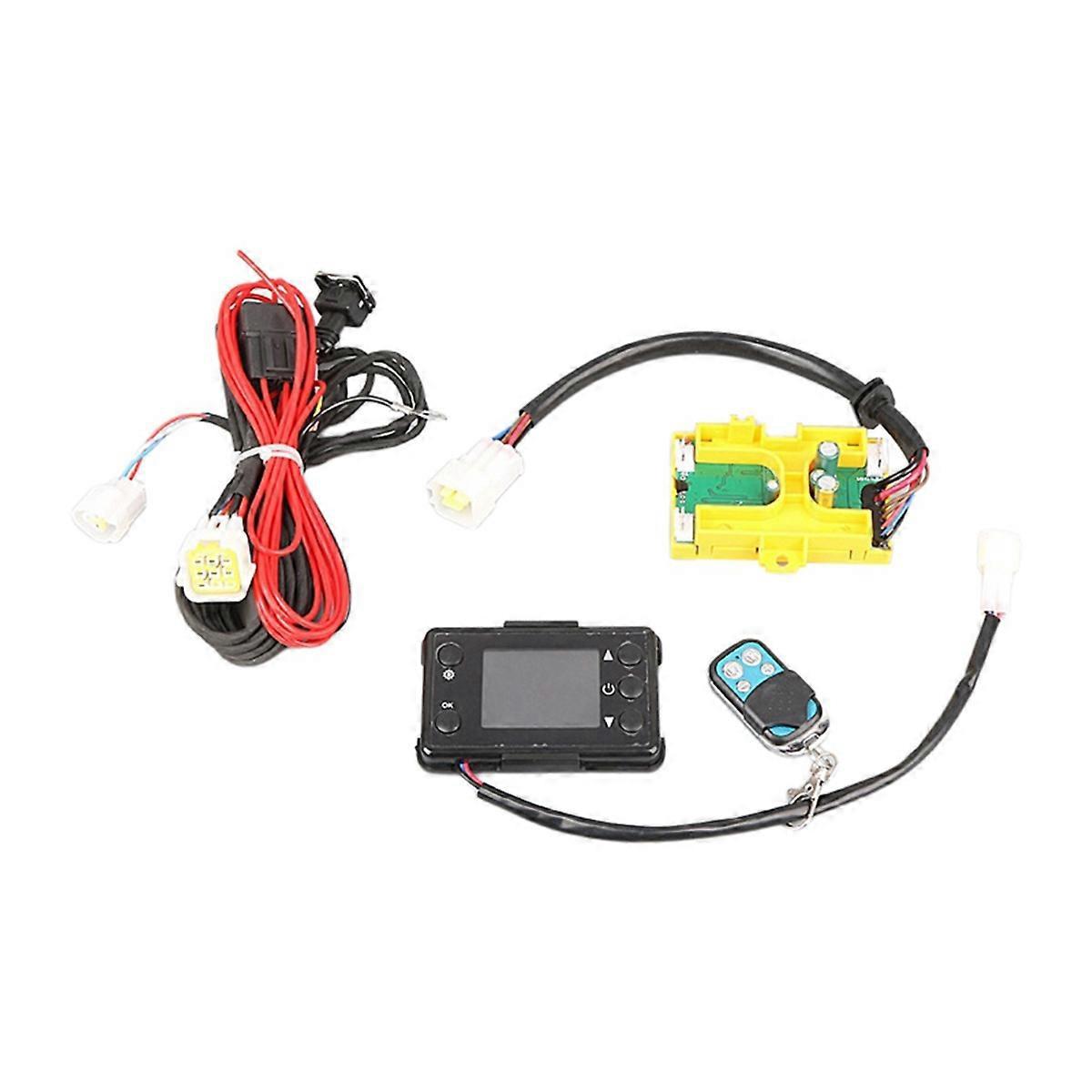 12v Auto-luftheizung Lcd-schalter Steuerkabelbaum Steuerplatine--