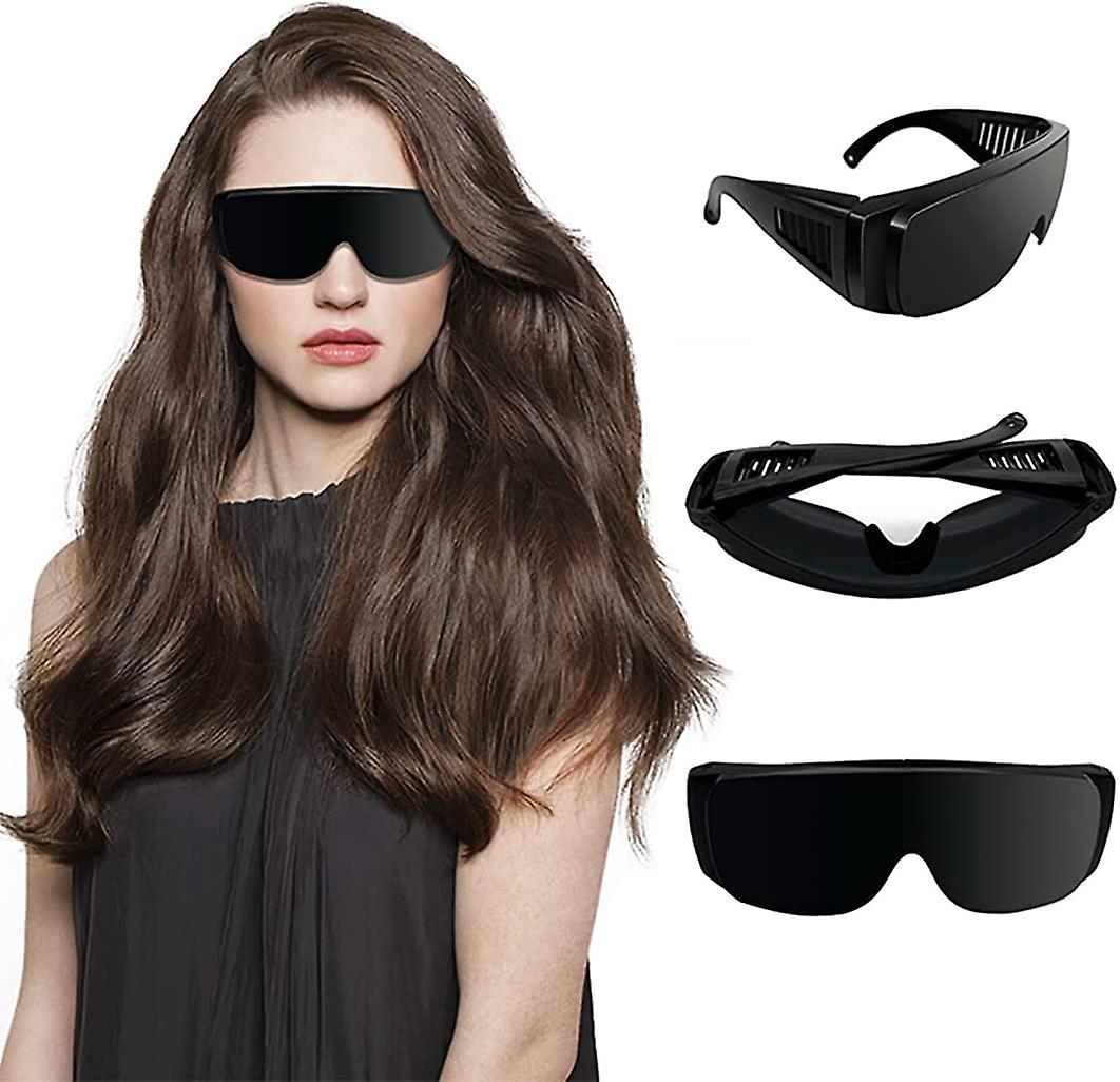 Rotlichttherapiebrille, Bräunungsbrille, Schwarze Brille – Mit Ihrem Coolen, Ultraleichten Rahmen Bietet Sie Umfassenden Schutz Für Ihre Augen.