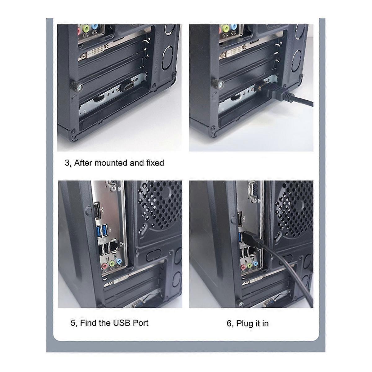 Desktop-computer-switch Internetcafé Usb 3.0 Externer Netzschalter (b)