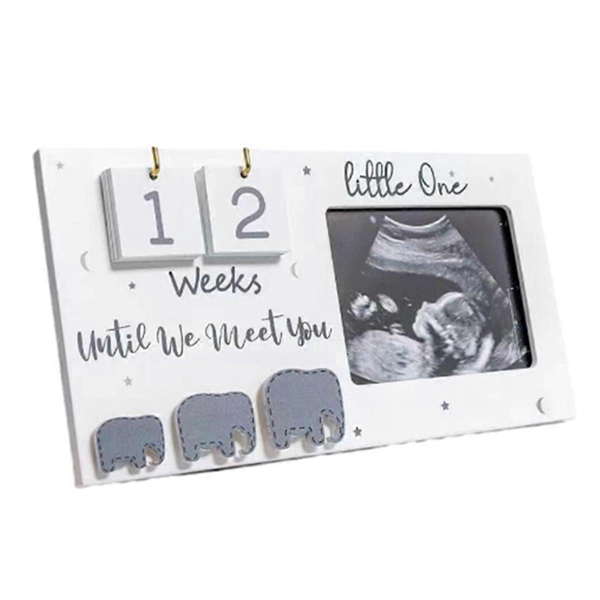 Baby-ultraschallbild-bilderrahmen, Countdown In Den Schwangerschaftswochen, Bild Schwanger