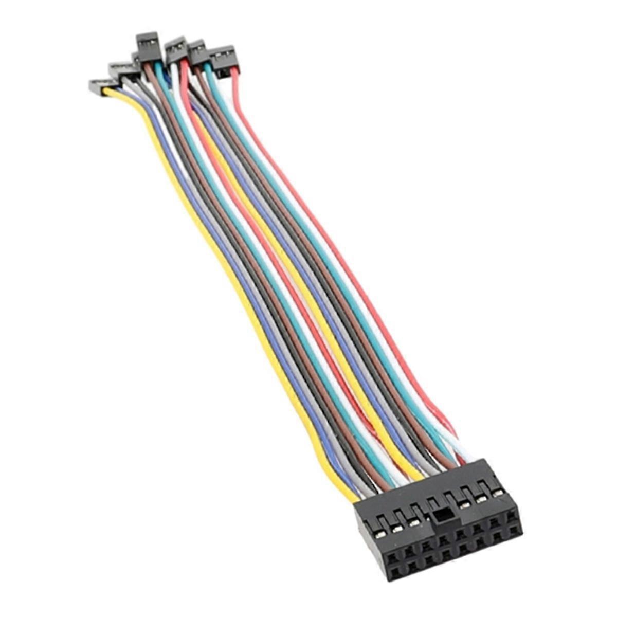 8-poliger Supermicro-panel-schaltkabel-schaltadapter-jumper – Wie Abgebildet