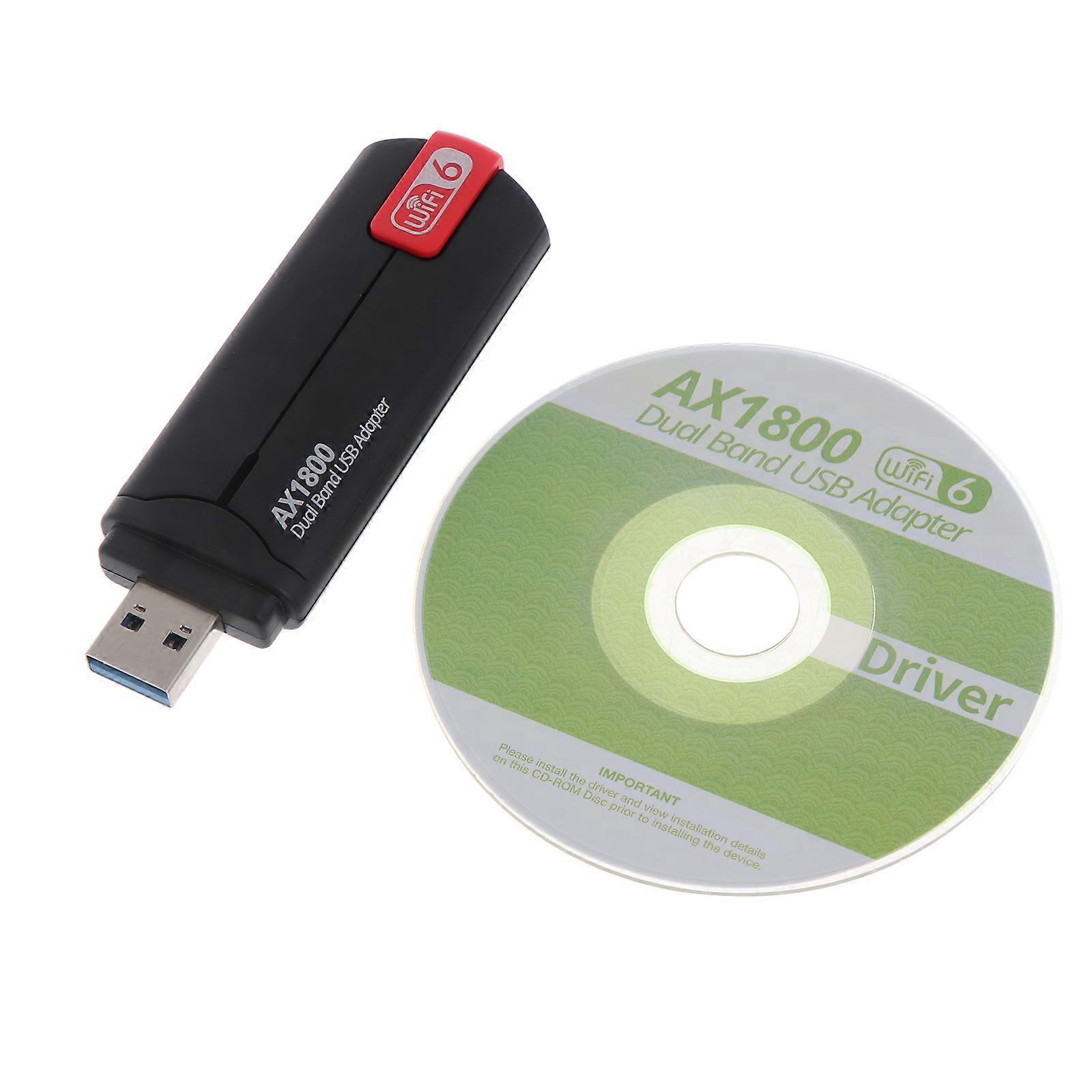 Dualband-wlan-usb-netzwerkadapter Ax1800 Mit 1800-mhz-wlan-empfänger Für Notebooks