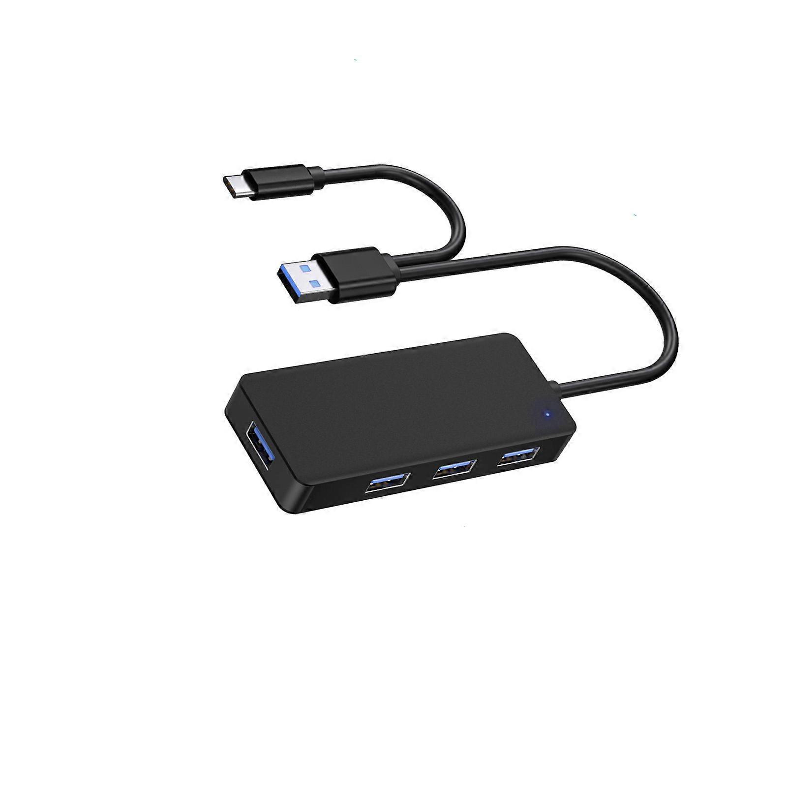 Adapter Für Laptop/pc: Externer 4-port-usb-3.0-hub Mit Hoher Geschwindigkeit, Splitter Und Usb-expander – Computerzubehör