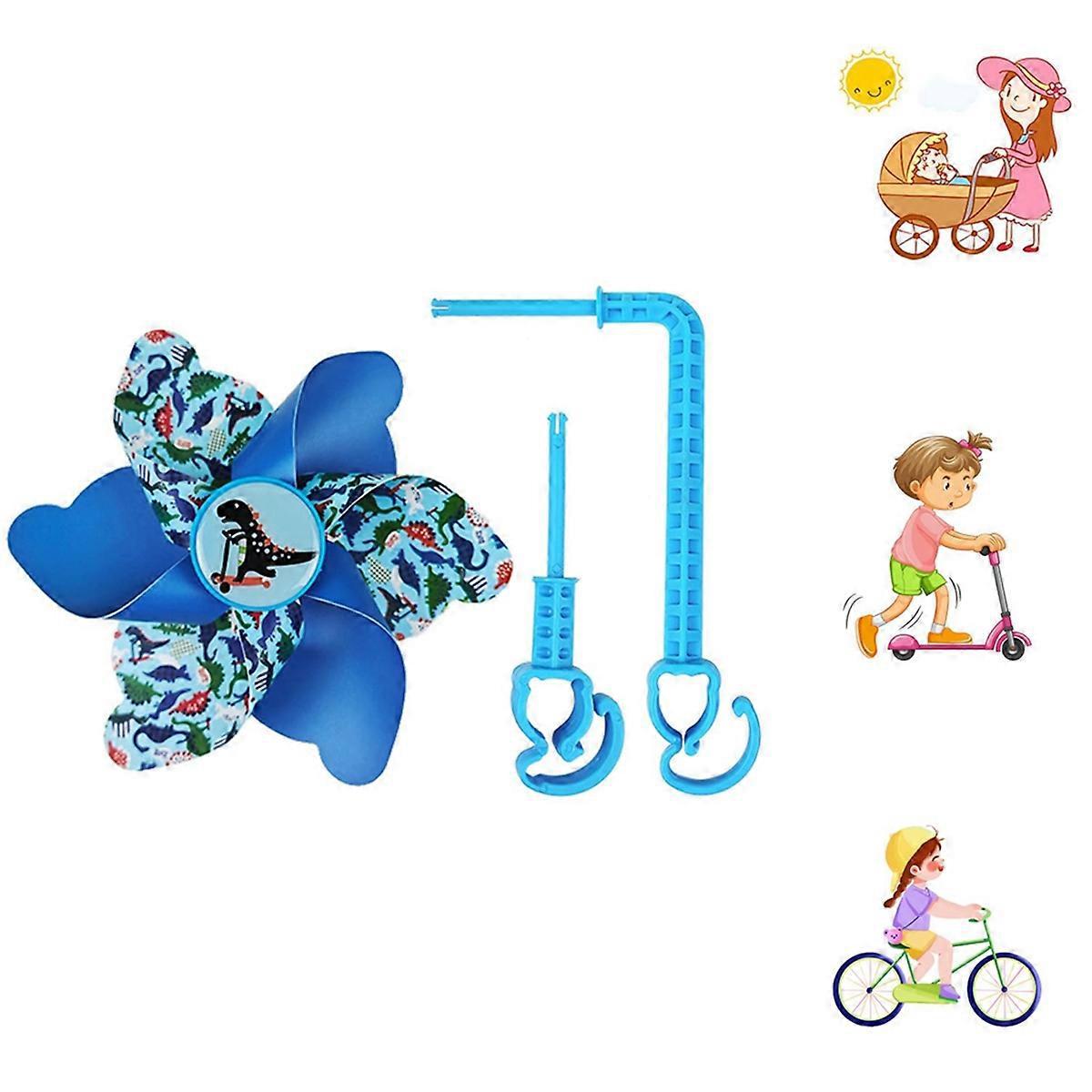 Windmühlen-dekoration Für Kinderwagen, Windmühle Mit Blumenmuster Am Lenker