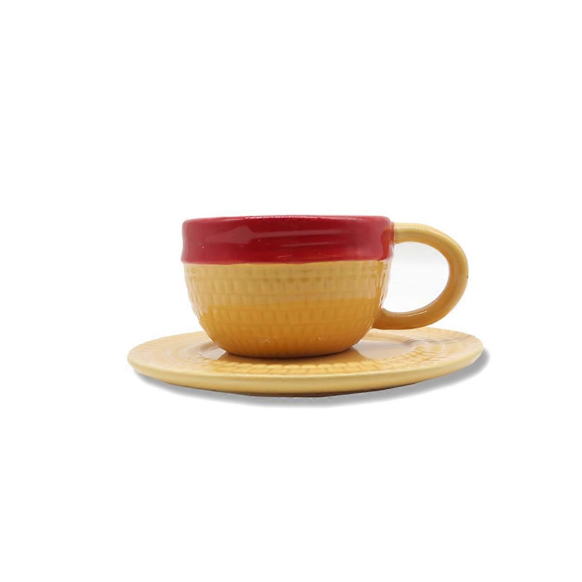 Anime One Piece Kaffeetasse Mit Affenmotiv Und Strohhut, Keramik-tee- Und Milchbecher