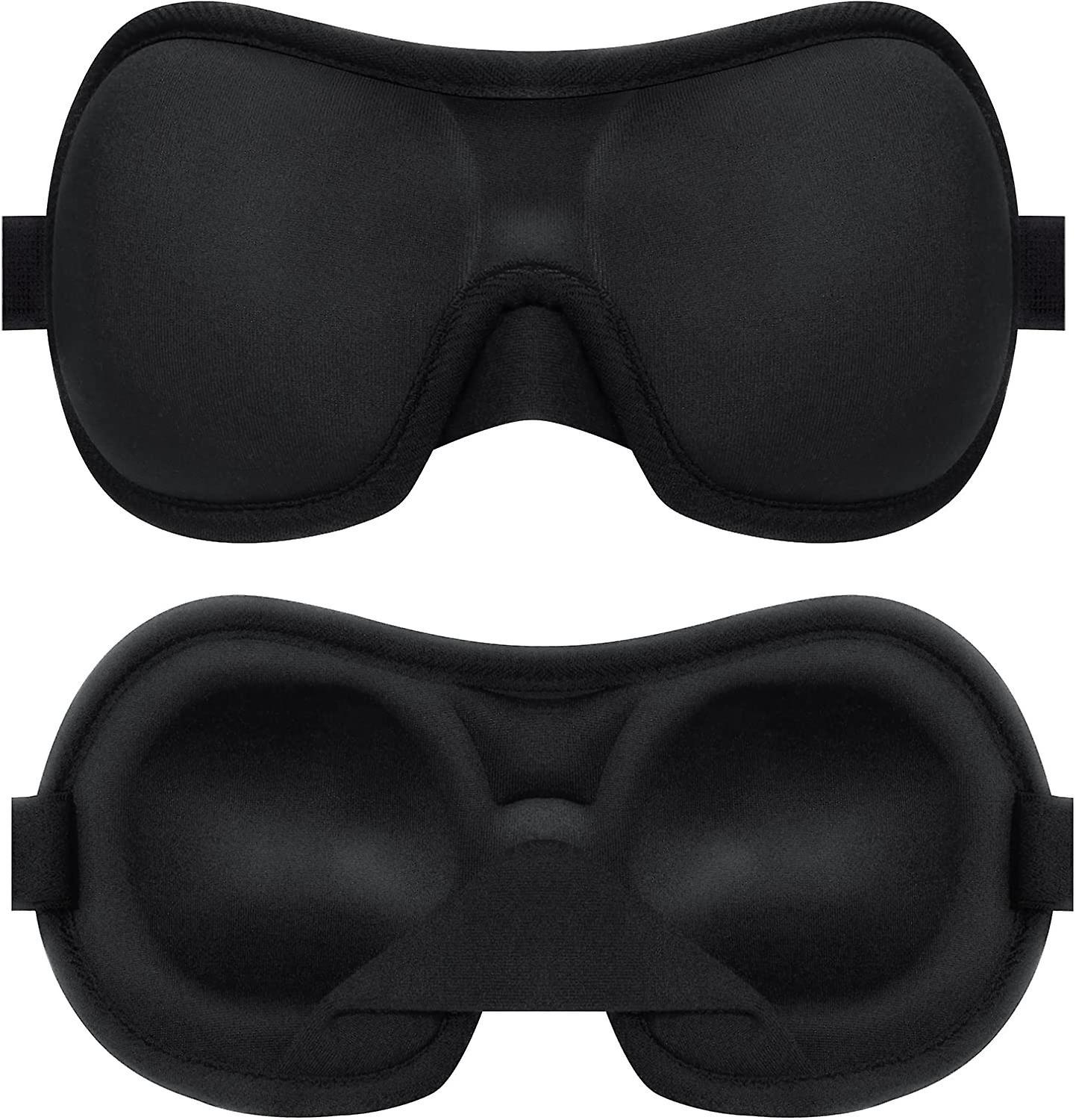 Schlafmaske, Nachtmaske, 3d-lichtschutzmaske Für Reisen, Hohes Nasenbrückendesign, Ultraweich Und Bequem, Verstellbar