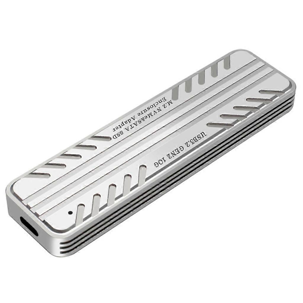 M.2 Ssd-gehäuse Nvme Sata Dual-port Usb 3.2 Typ-c 10 Gbit/s Festplattengehäuse