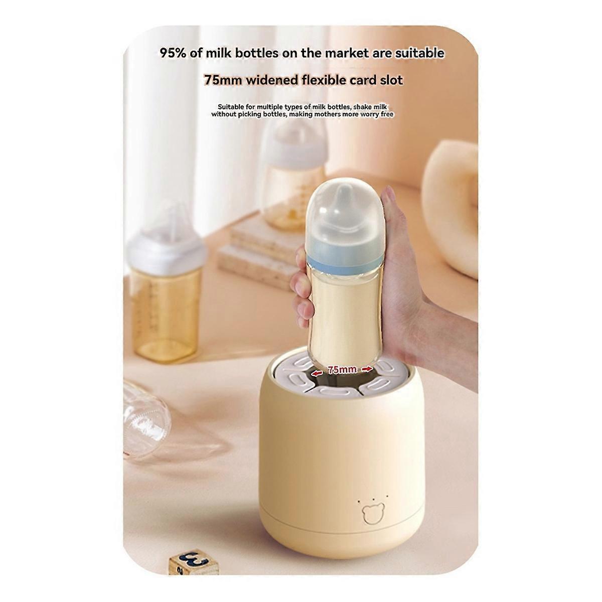 Milchshaker 75 Mm, Flexibler Kartenschlitz, Verstellbarer Elektrischer Milchmixer