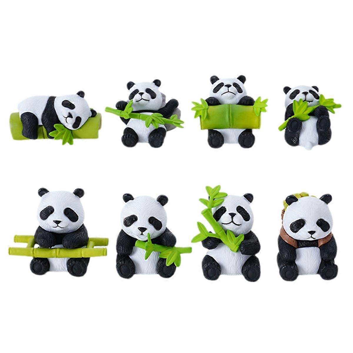 Brasilianische Holzpflanzenpuppen, Niedliche Panda-puppen