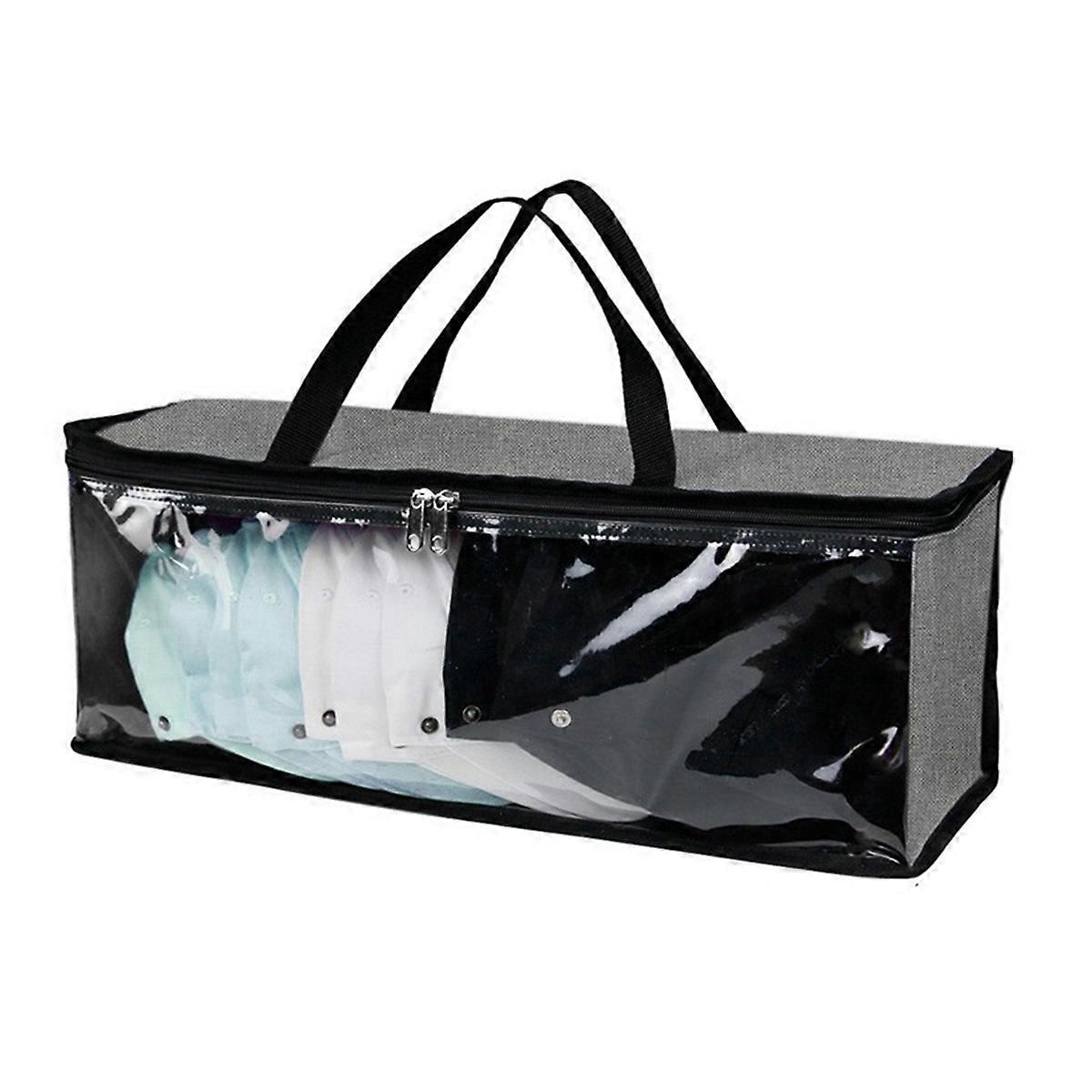 Transparente Hutaufbewahrungstasche, Breite Hutaufbewahrungstasche, A--