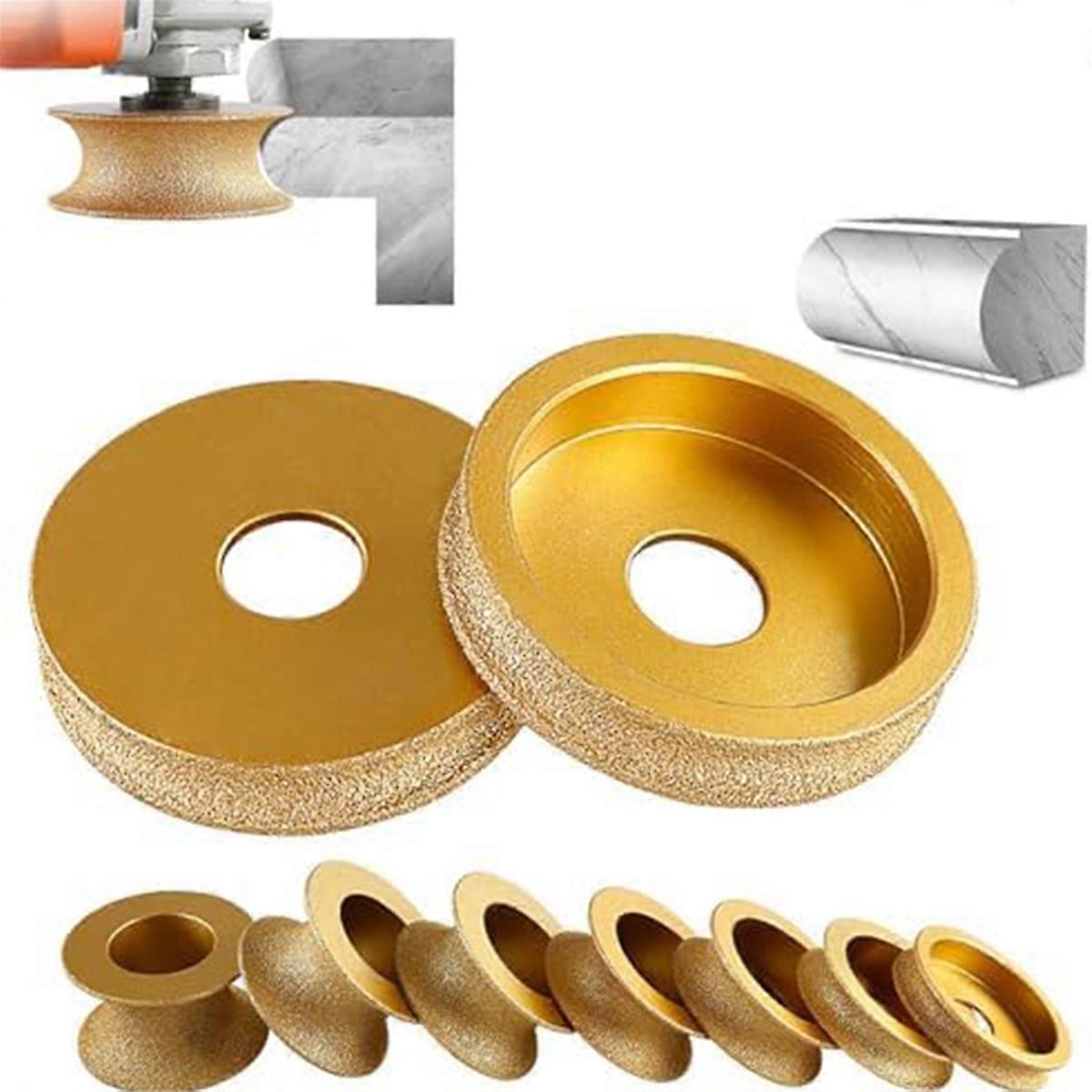 Edge-diamantschleifscheibe, 3-zoll-profil, Handdiamantscheibe (10 Mm)