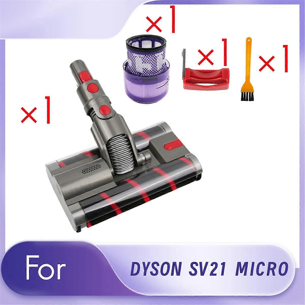 Doppelwalzenbürste + Schaltersperre + Sv21 Filterset Für Sv21--
