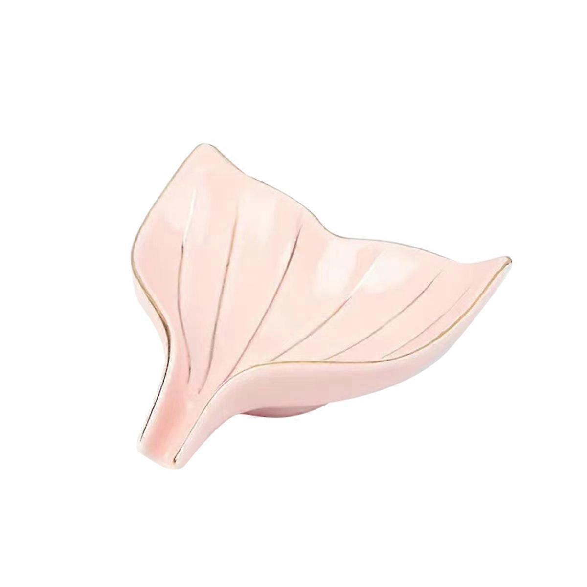 Seifenschale, Selbstentleerender Schmuckhalter, Fischschwanz-seifenschale (rosa)