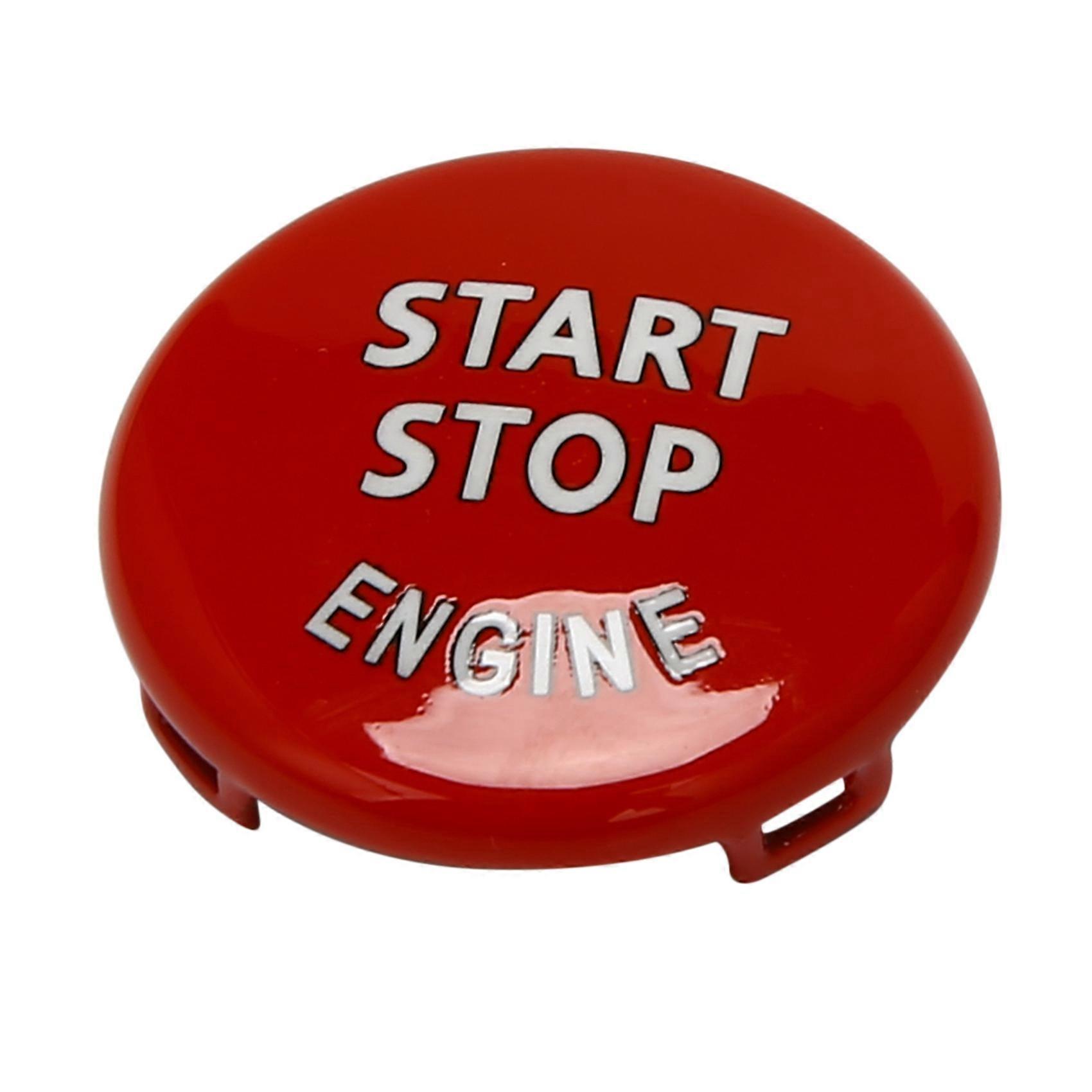 Start-stopp-motorknopf-druckzündschalterabdeckung (rot)--