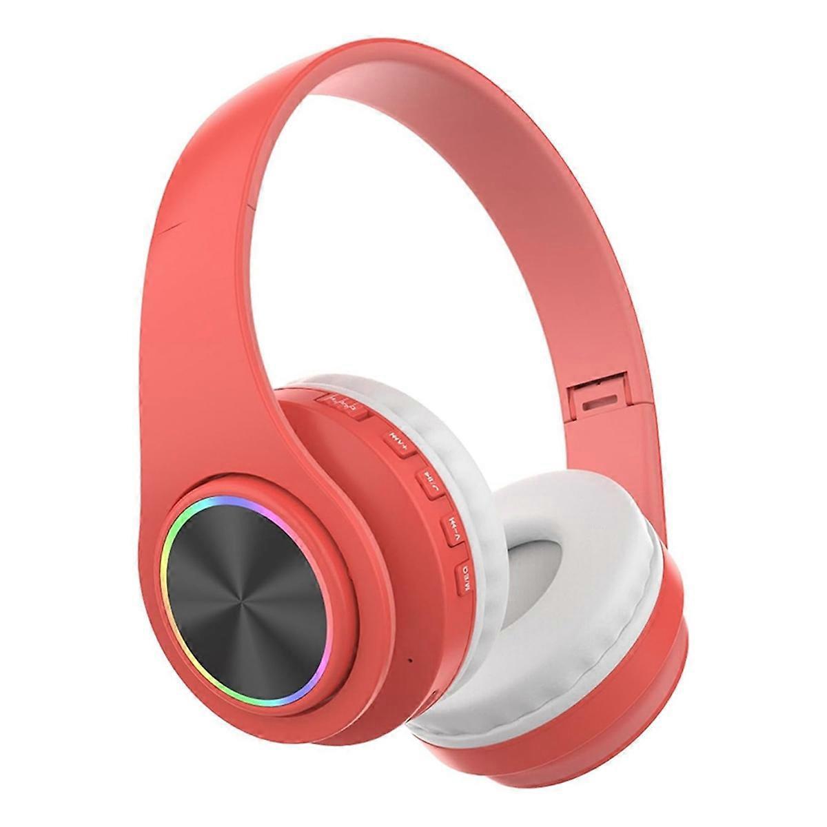 Bluetooth-kopfhörer, Intelligentes Kabelloses Bluetooth-headset, Rot