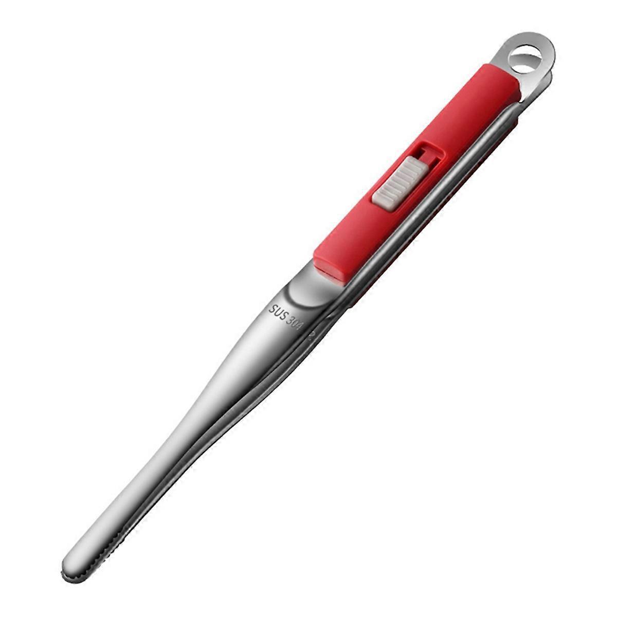 Grillclip Aus Edelstahl, Fleischkochutensilien, Küche, Rot