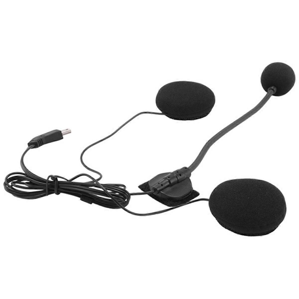 Paar Motorradhelm-bluetooth-headset-mikrofone Für Halbschalenhelme