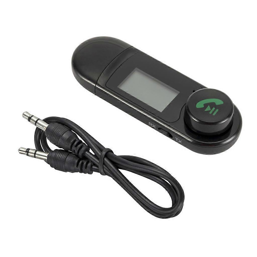 Drahtloser Sender/empfänger 2-in-1 Mit Usb-netzteil, Lcd-display Und Drehknopfschalter