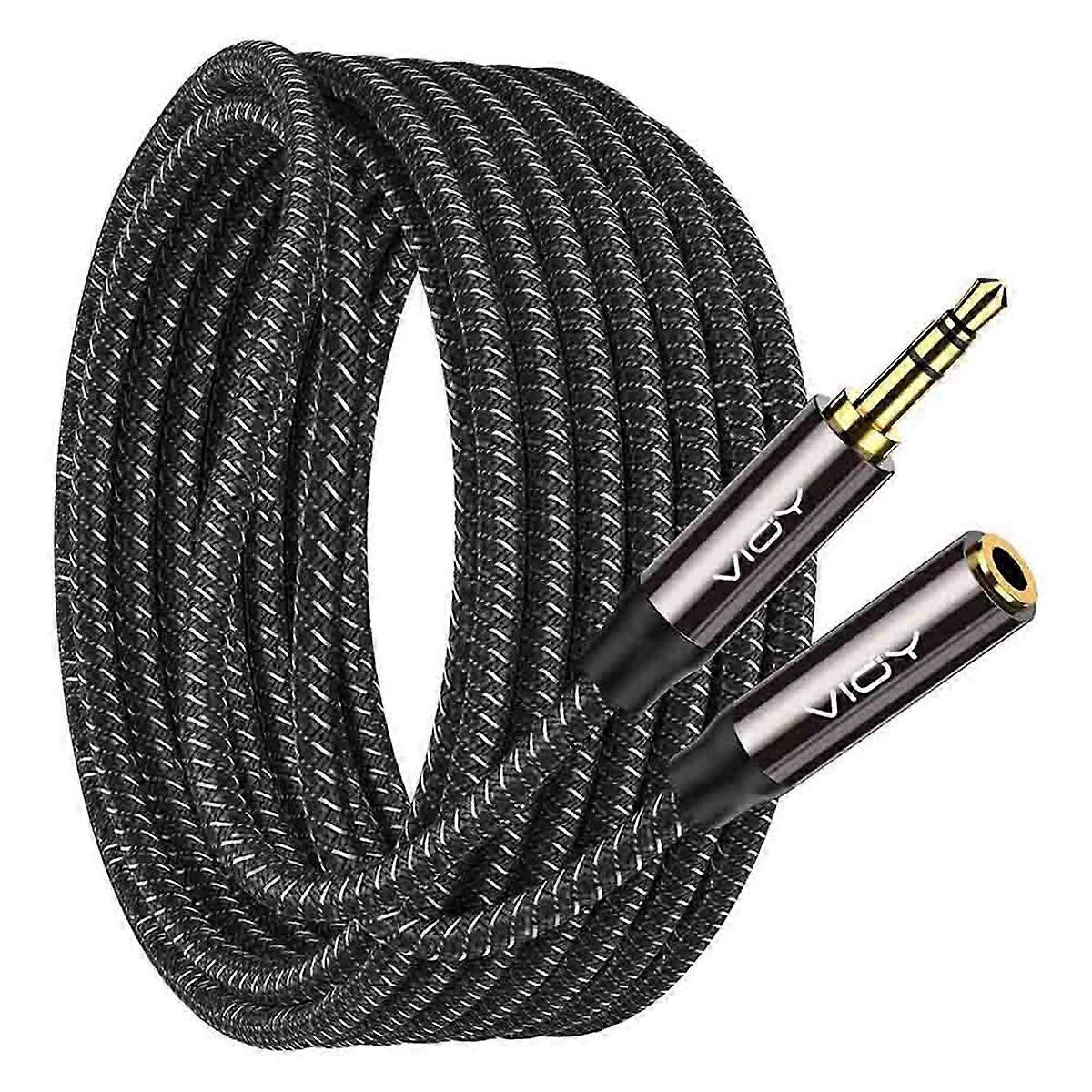 3,5-mm-aux-stereo-audiokabel Für Kopfhörer, Smartphone Und Tablet, 5 M