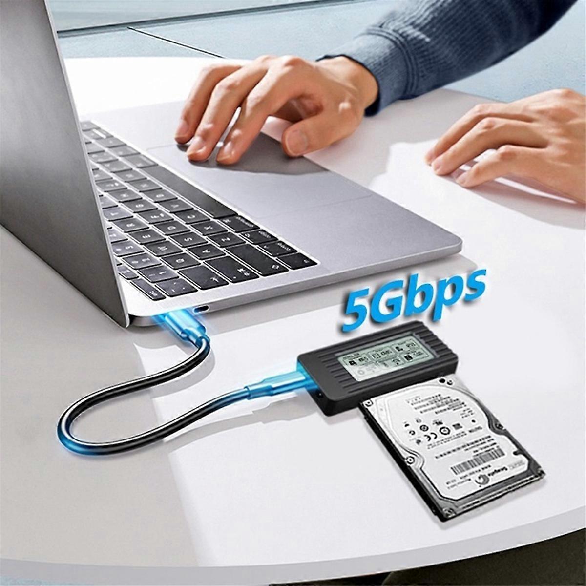 Shuole Usb 3.1 Festplattengehäuse 2,5/3,5-zoll-festplattenadapter