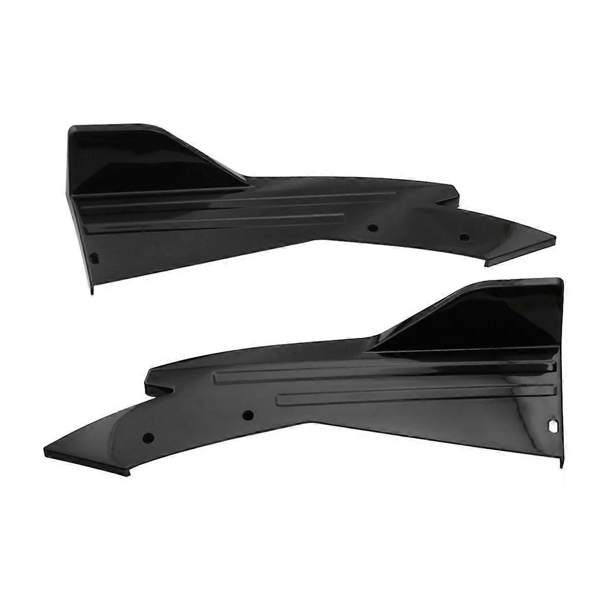 48 Cm Heckstoßstangenschutz Canards Splitter Seitenschweller Schwarz--