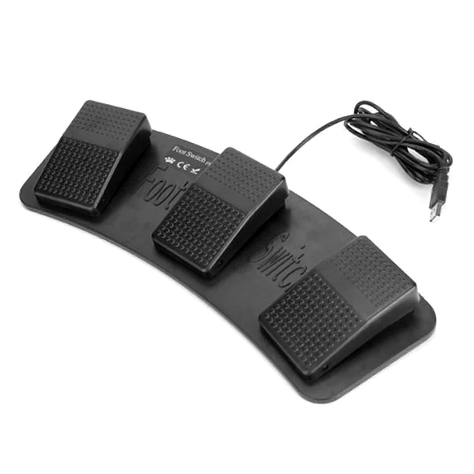 Für Hid-fußschalter Fs3-p Usb Dreifach-momentary-fußpedalsteuerung