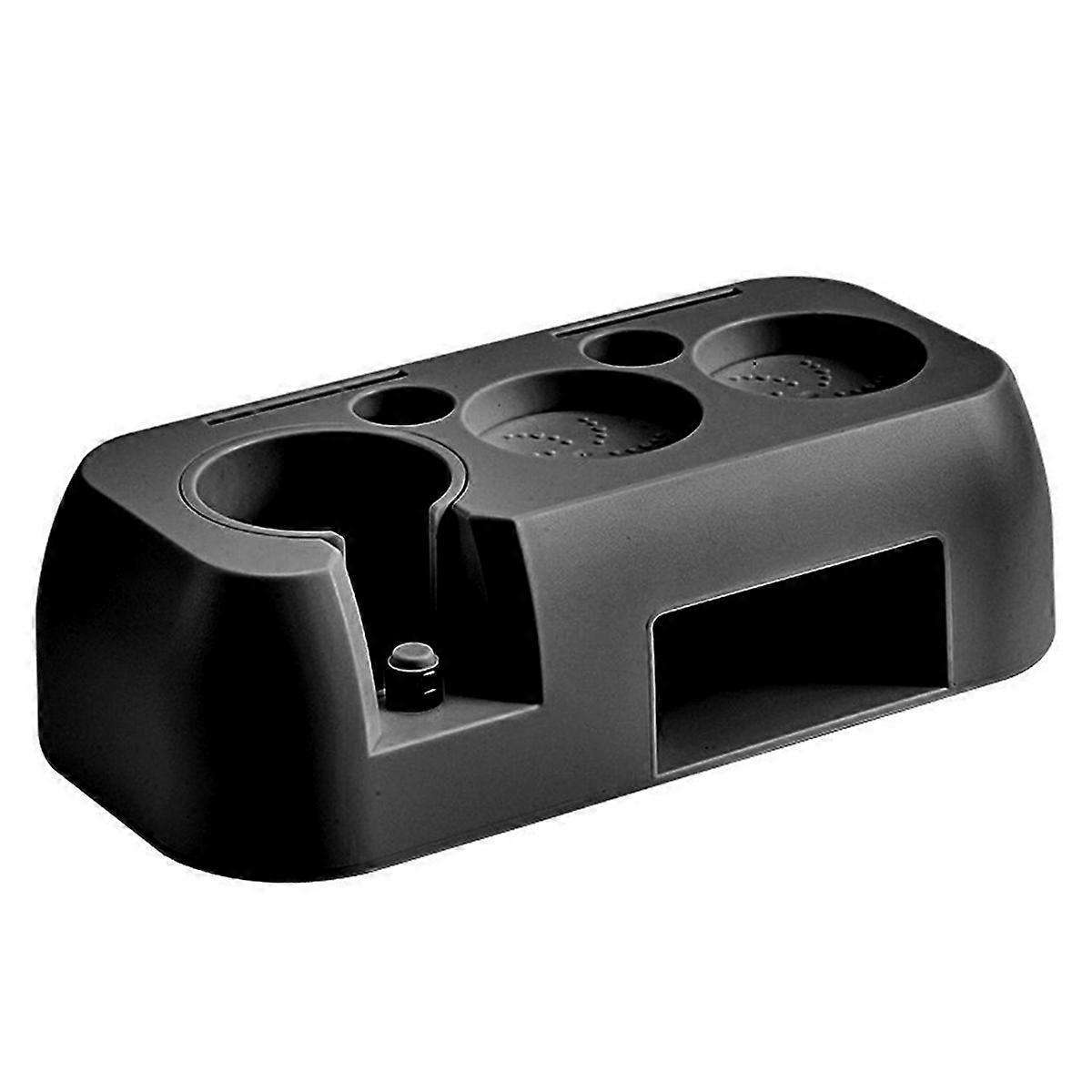 Espresso-tampstation, Espresso-kaffee-organizer-box, Schwarz