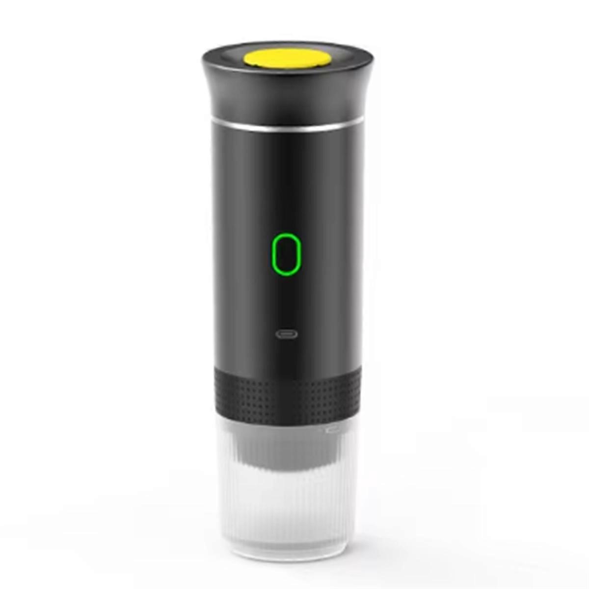 3-in-1 Mini-wireless-espressomaschine, Tragbar, Schwarz