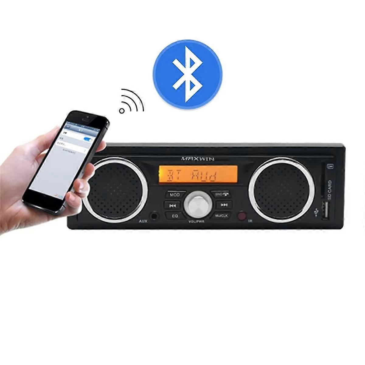 1-din-autoradio Mit Mp3-player, Bluetooth Und Freisprecheinrichtung