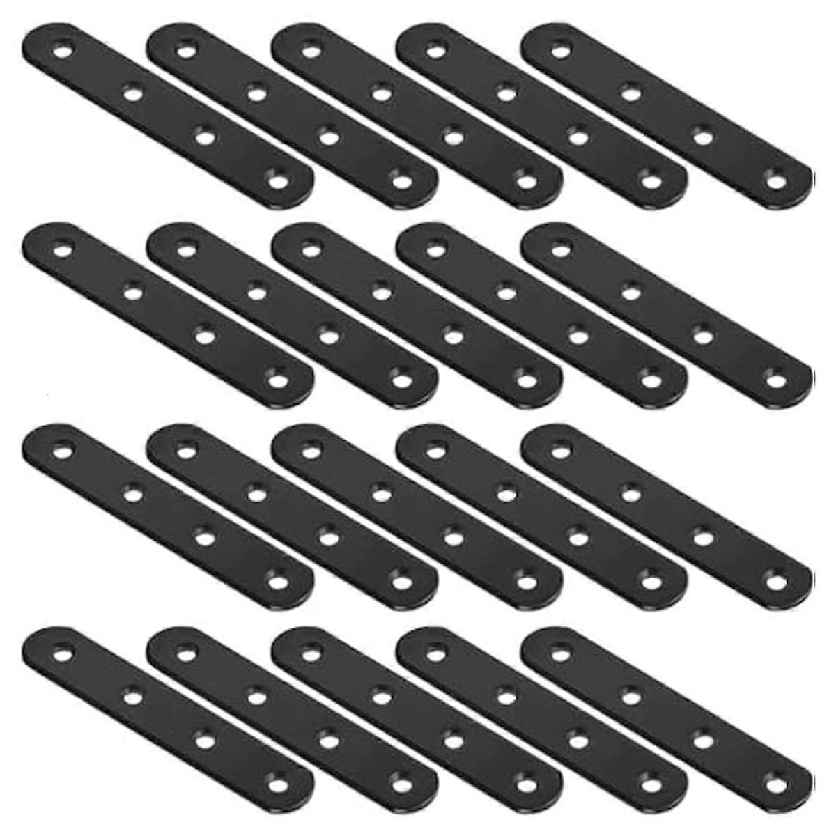 20 Stück Gerade Winkel, 4 Zoll Gerade Streben, Flache Reparaturplatten