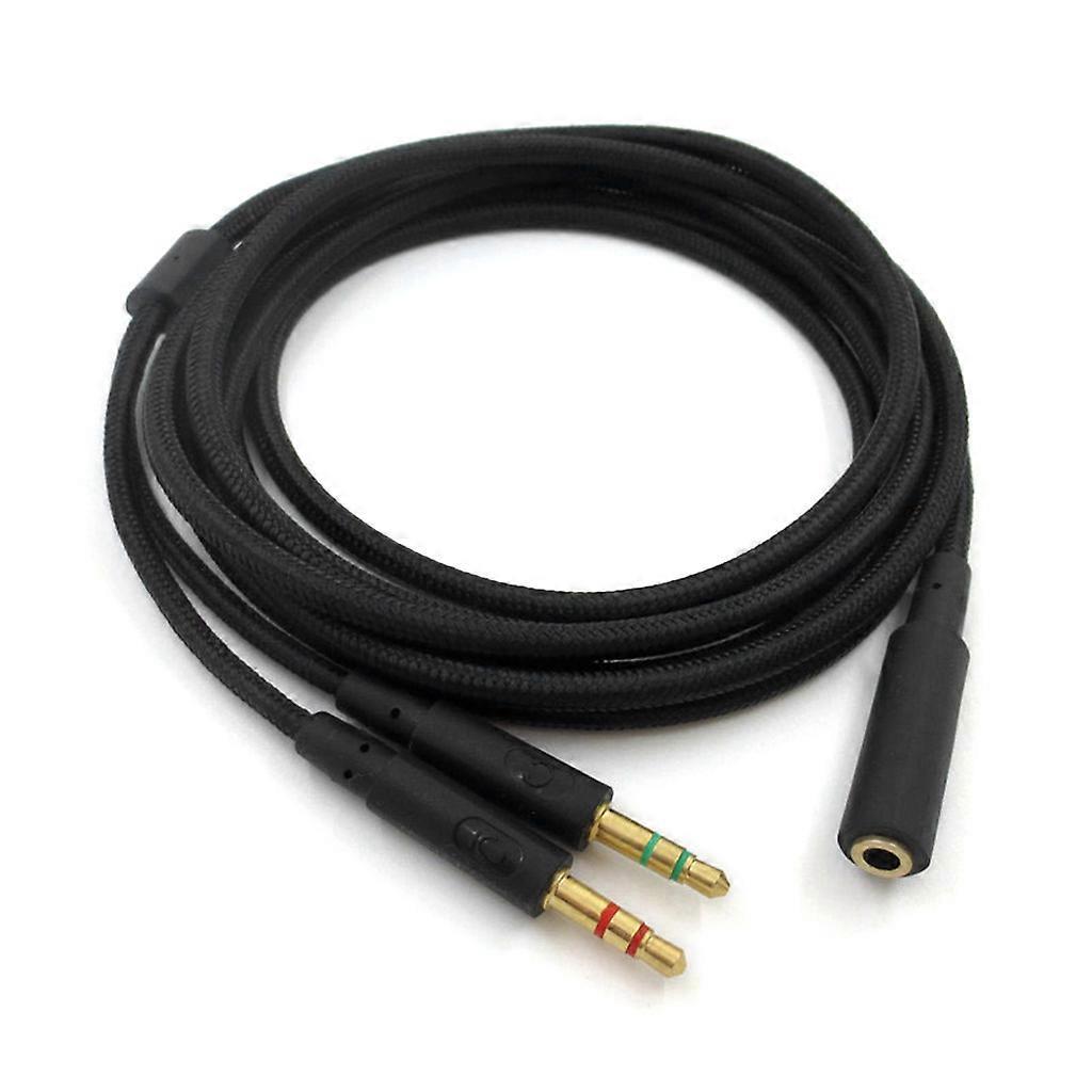 3,5-mm-2-in-1-gaming-audiokabel Für Hyperx Cloud Ii/alpha/cloud Flight Headset