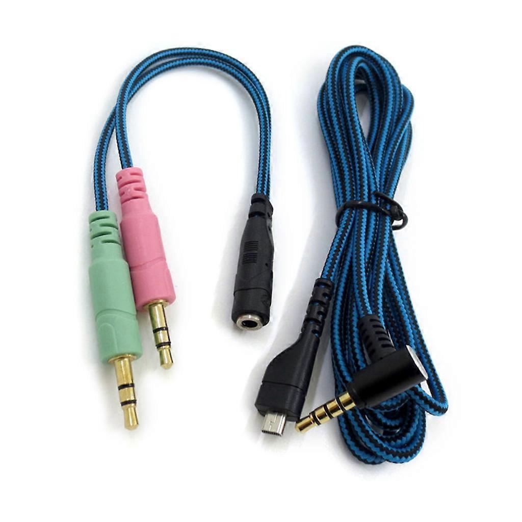 Usb-kopfhörerkabel Mit 3,5-mm-mikrofonanschluss Für Steelseries Arctis 3, 5 Und 7