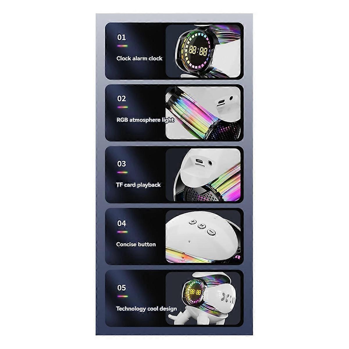 Intelligenter Roboter-bluetooth-lautsprecher, Ki-interaktives Spielzeug, A--