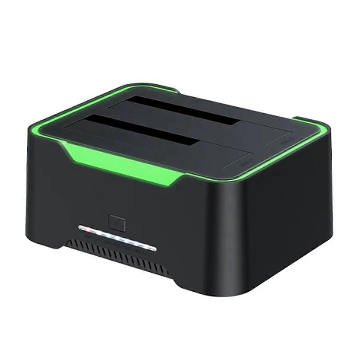 2,5/3,5-zoll-seriellanschluss, Dual-disk-festplattengehäuse, Eu-stecker