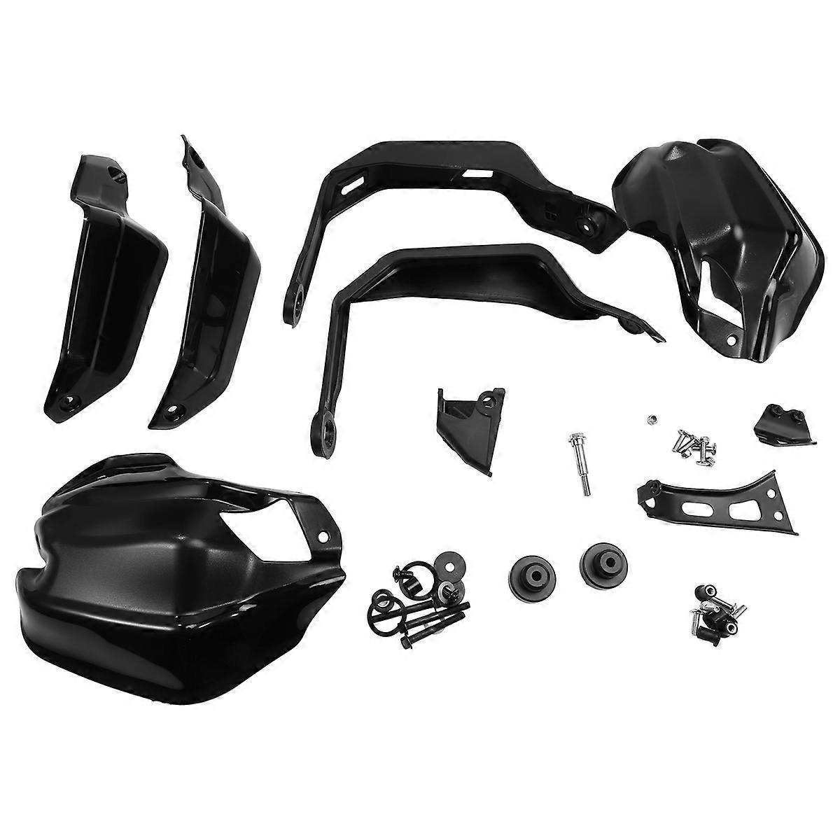 Motorrad-handschutzverlängerungssatz Für Schwarz