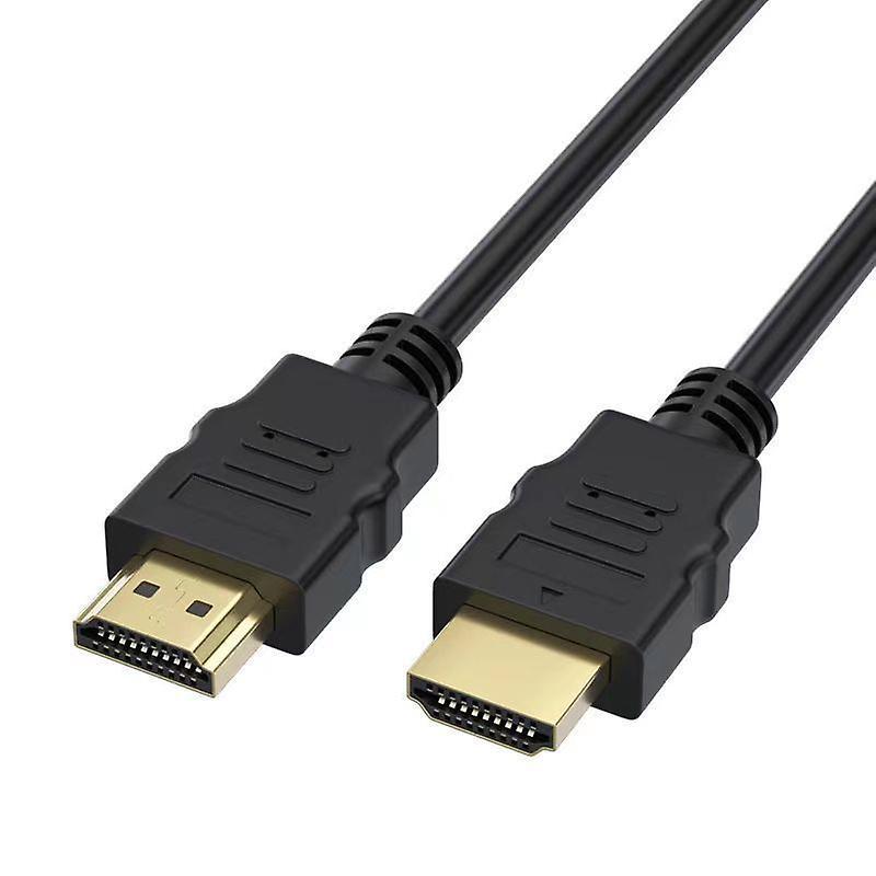 1,5 M Langes Schwarzes Hdmi-kabel (4k@60hz Für Ein Spektakuläres Ultra-hd-erlebnis – High Speed Mit Ethernet, Hdmi 2.0/1.4 Kompatibel, Blu-ray/ps4/ps5/xbox-serie)
