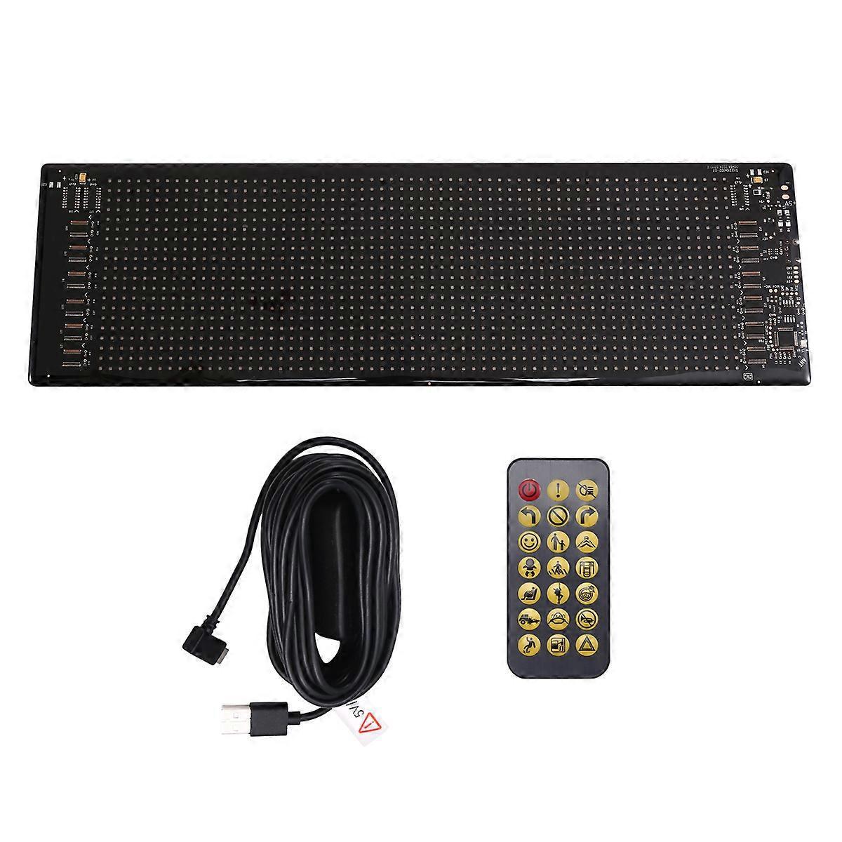 Usb-auto-lkw-display-bildschirm 20x64 Led-matrix-pixel-panel-beleuchtung