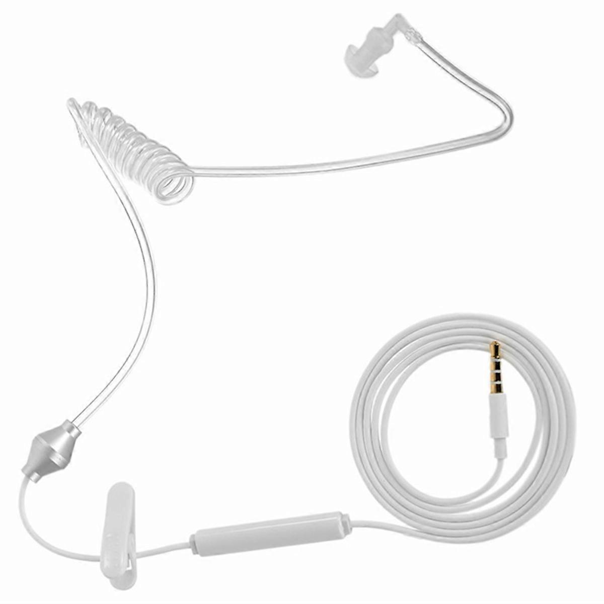 3,5-mm-antistrahlungs-handy-kopfhörer, Transparent