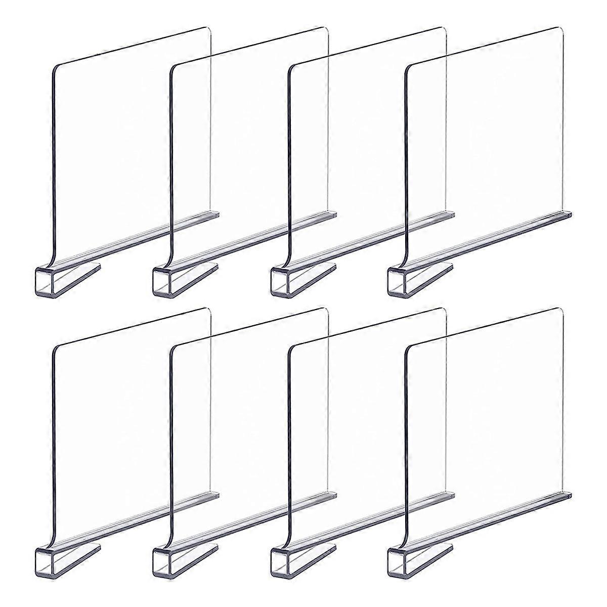 Transparente Regaleinteiler, Transparente Kleiderschrankorganizer