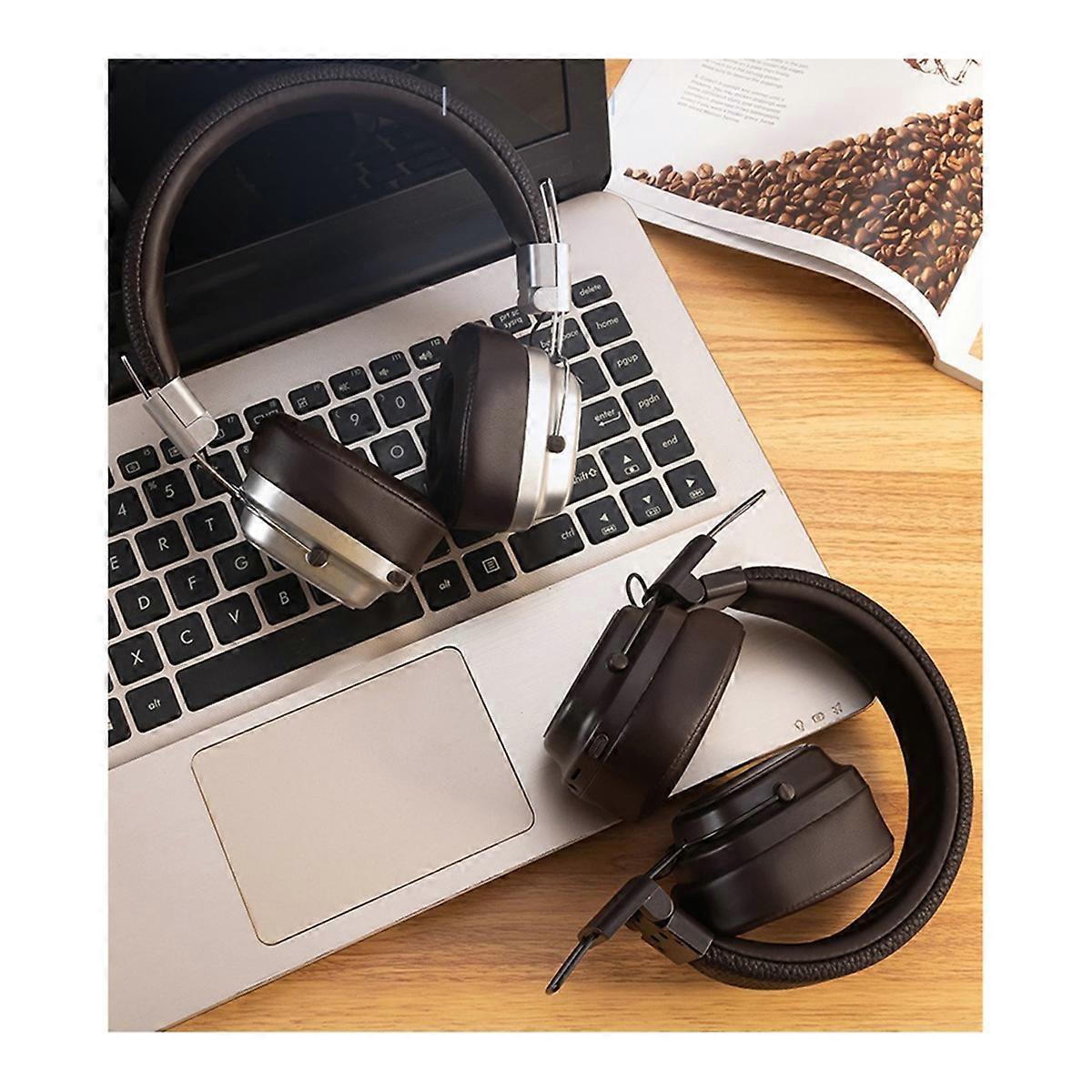 Retro-headset, Bluetooth-headset, Kabellos Für Studenten, Retro 2 Silber