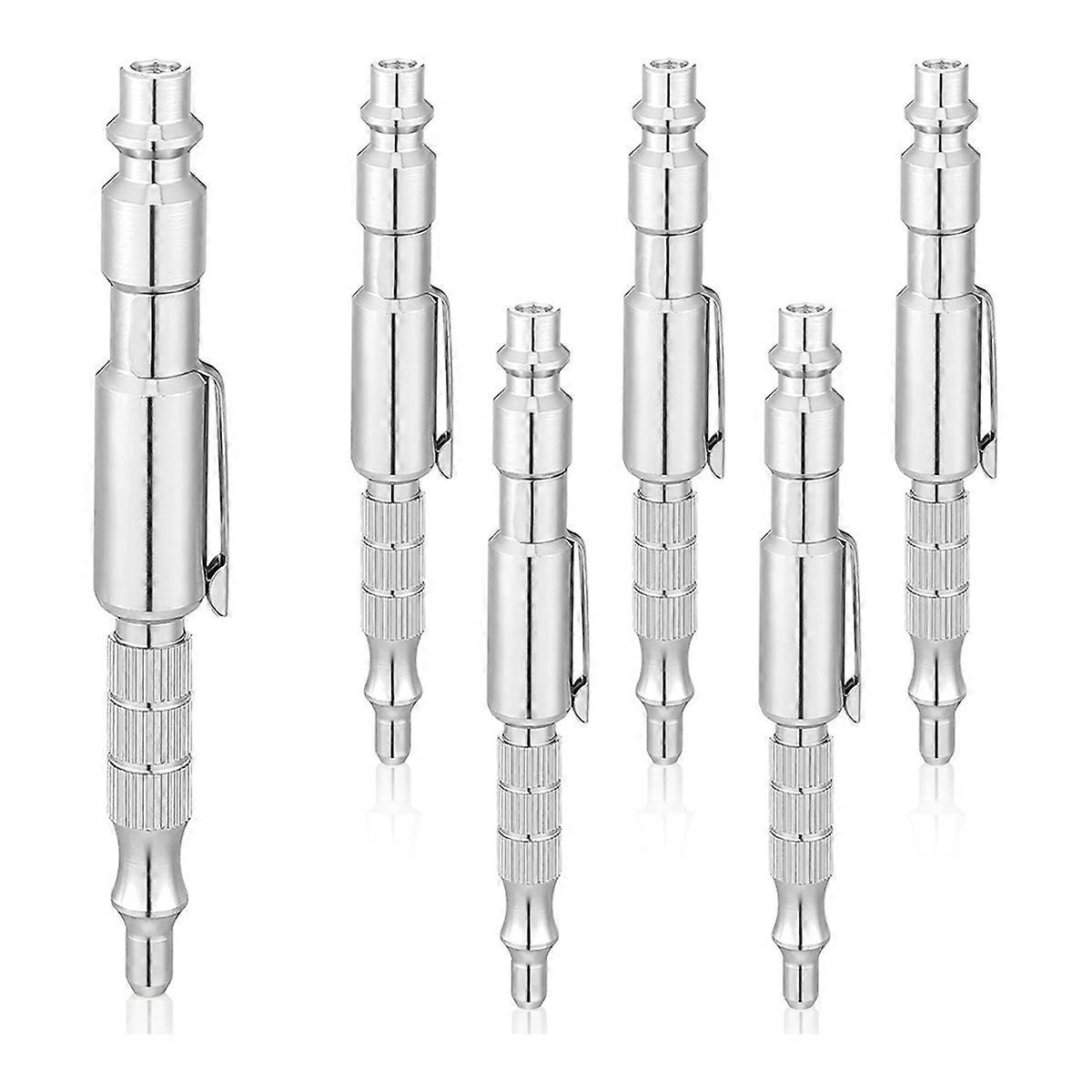 1/4-zoll-i/m-typ-einblaspistole Mit Verstellbarem Taschenstecker, Silberfarben