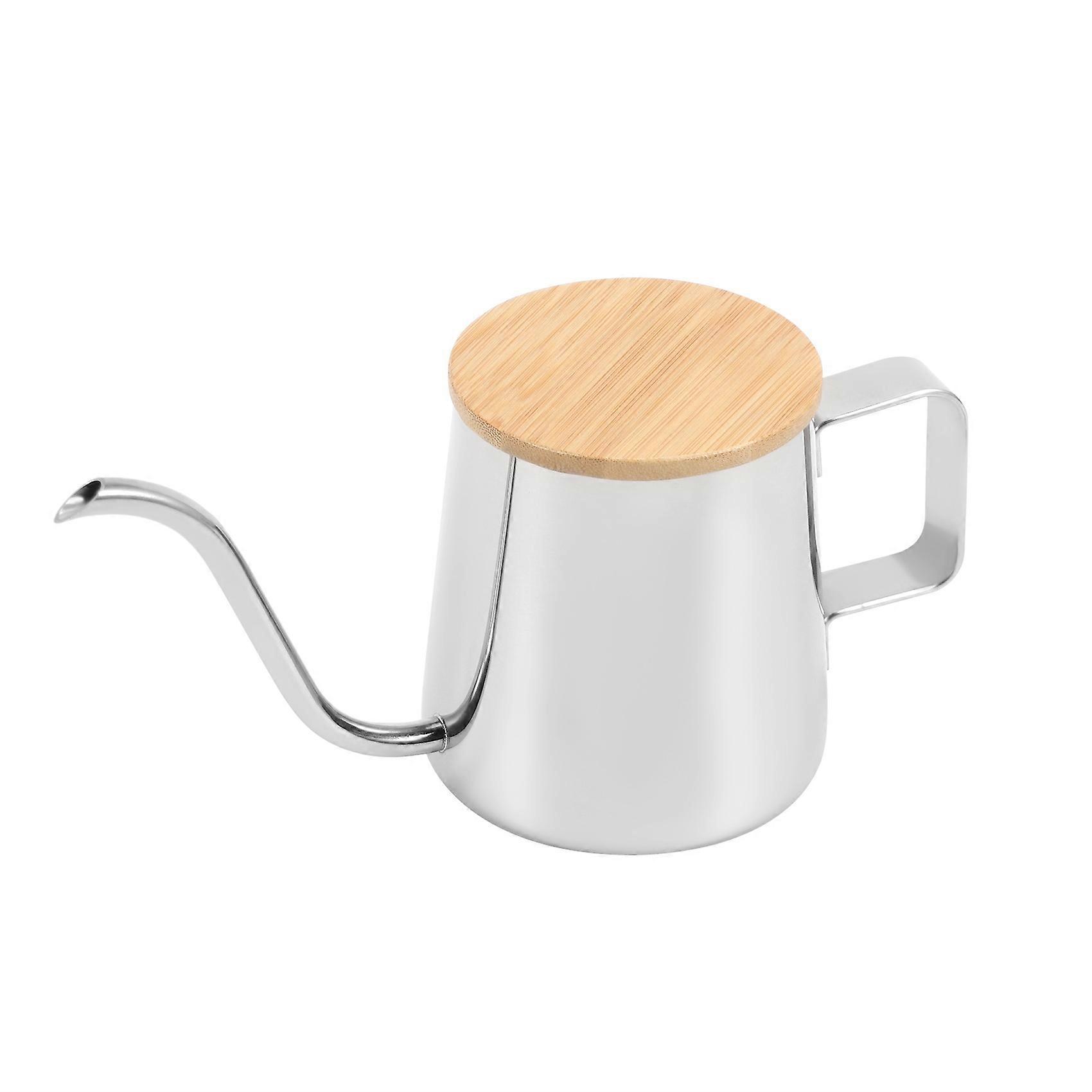 350 Ml Kaffeekanne Mit Langem, Schmalem Ausguss, Schwanenhalskessel, Edelstahl