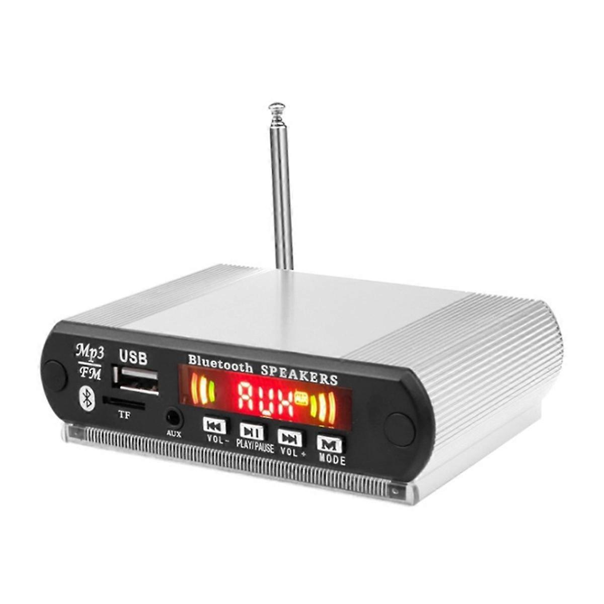 Bluetooth-mp3-player-decoderplatine Mit Fm-radio, Usb, Tf, Silber