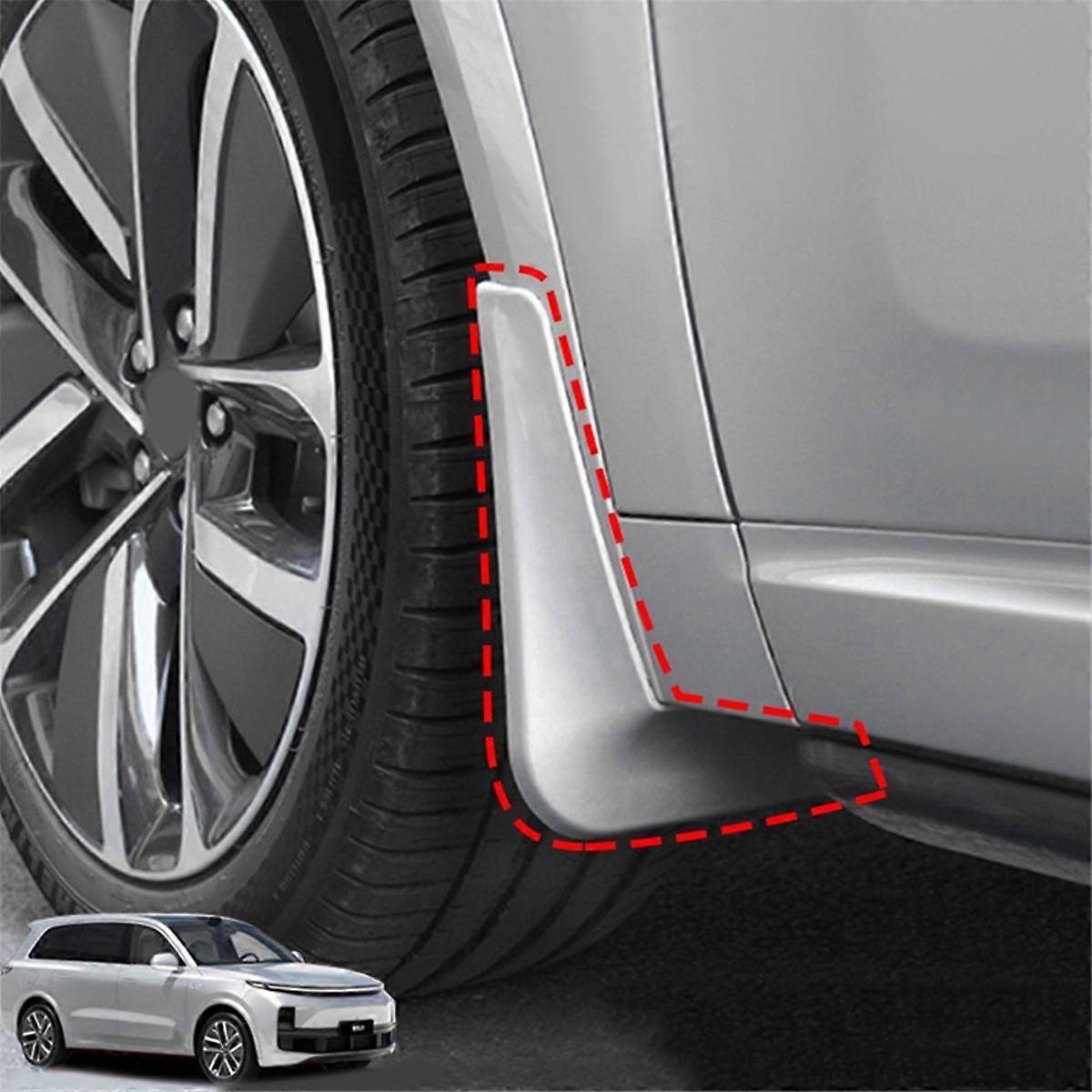 Für Lixiang Ideal L9 Auto-kit Schmutzfänger Spritzschutz, Silber--