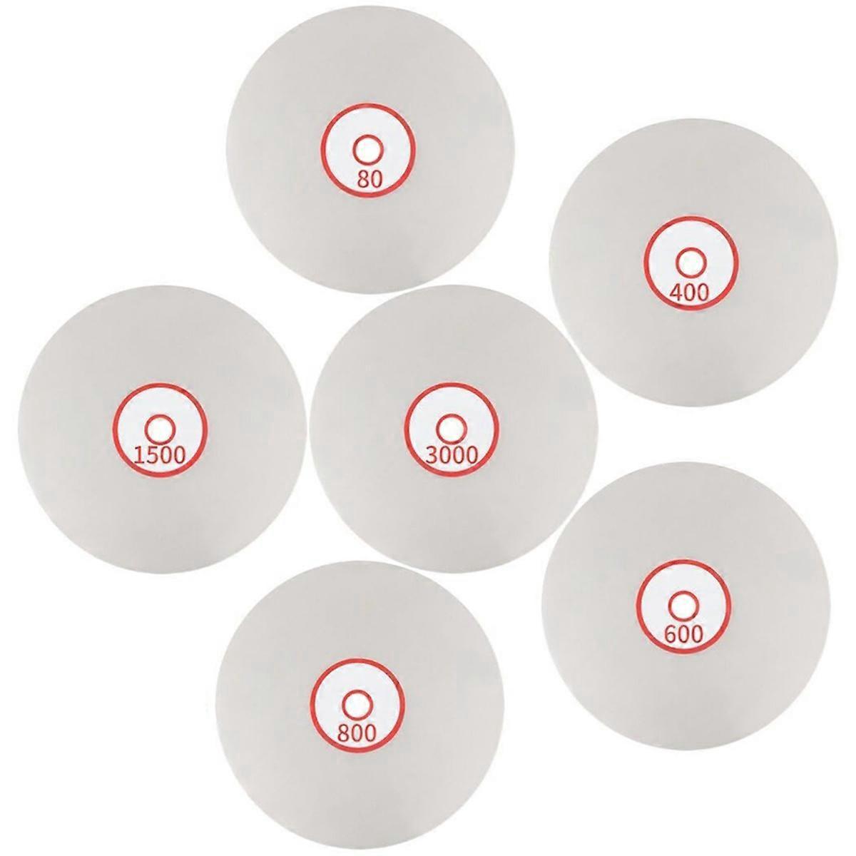 Diamantpolierscheiben-set, 6-teilig, 6-zoll-diamant-flachschleifscheibe