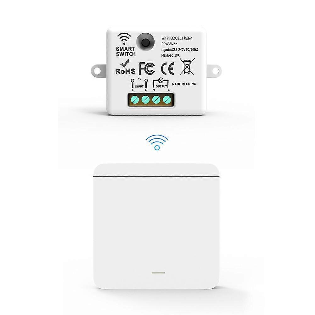 Relaisempfänger Mit 1x1-gang-panel-schalter, Led-fernbedienung