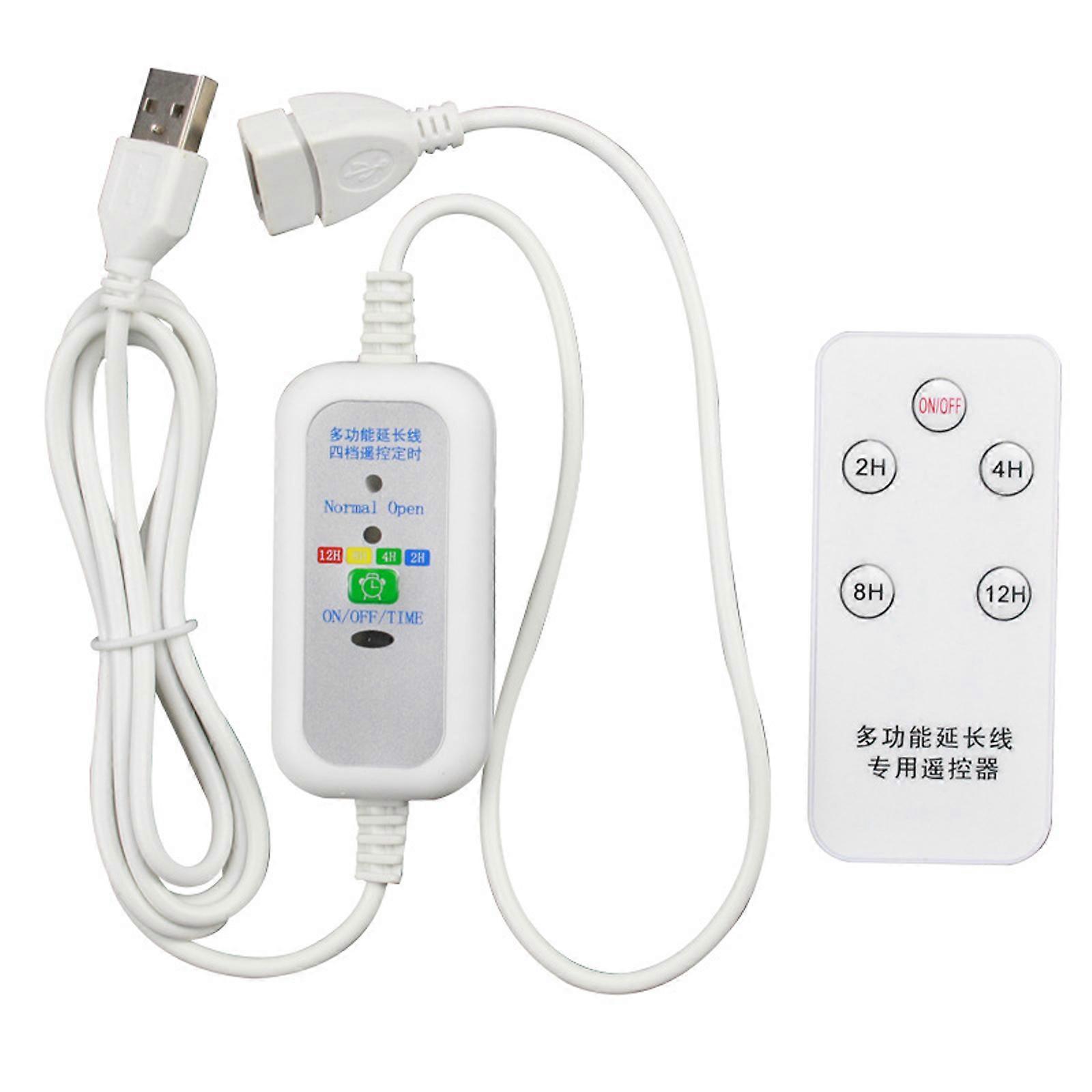 1,5 M Langes 5-v-fernbedienungskabel Mit Ein-/ausschalter Für Usb-lüfter, Usb-led-lampen