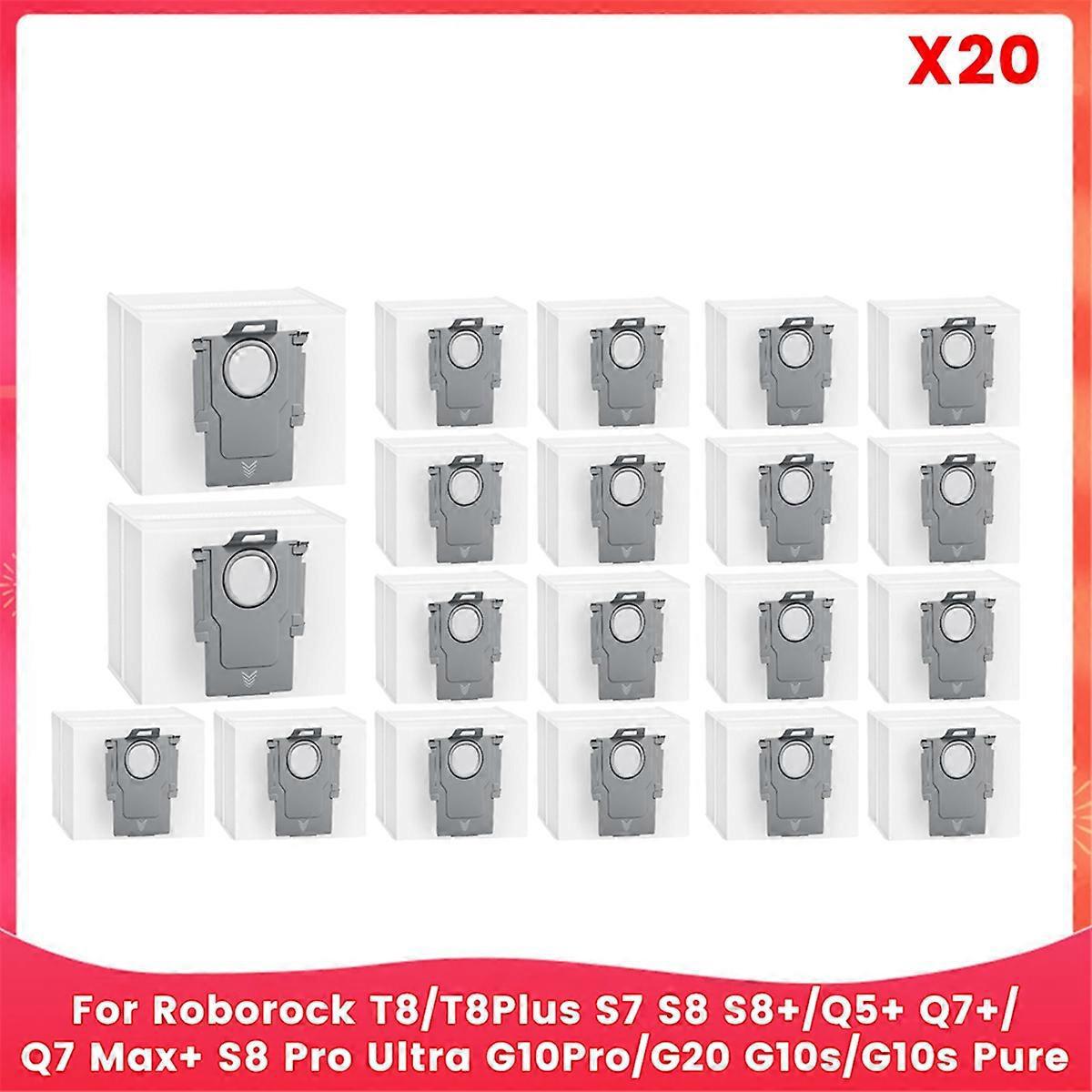 Staubbeutel Für Roborock T8/t8plus S7 S8 S8+ Staubsaugerteile, 20 Stück